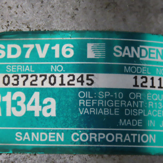 Compresseur air conditionne occasion PEUGEOT 406 Phase 2 04-1999->04-2004 1.8i 16v 6453CL 5