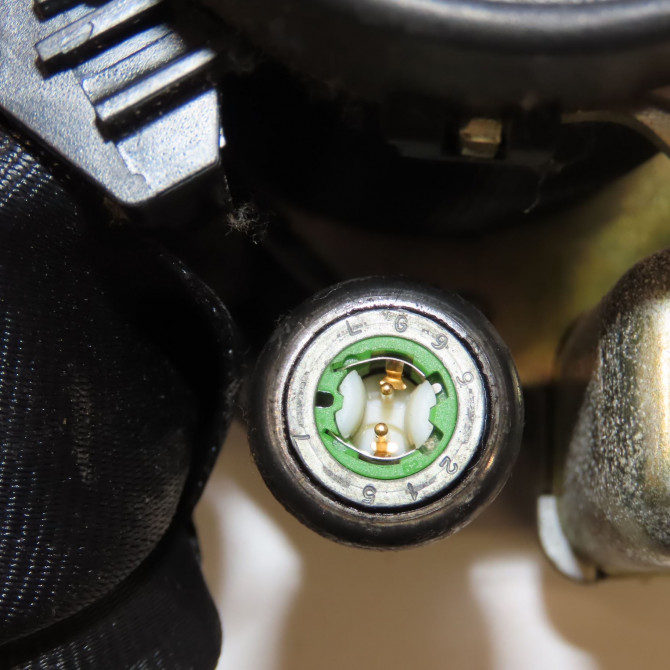 Ceinture avant droite occasion PEUGEOT 206 Phase 1 09-1998->03-2009 1.4i 8973WG 5