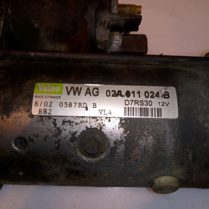 Démarreur occasion AUDI A3 I Phase 2 10-2000->06-2003 1.9 TDi 101ch 2A911024GX 5