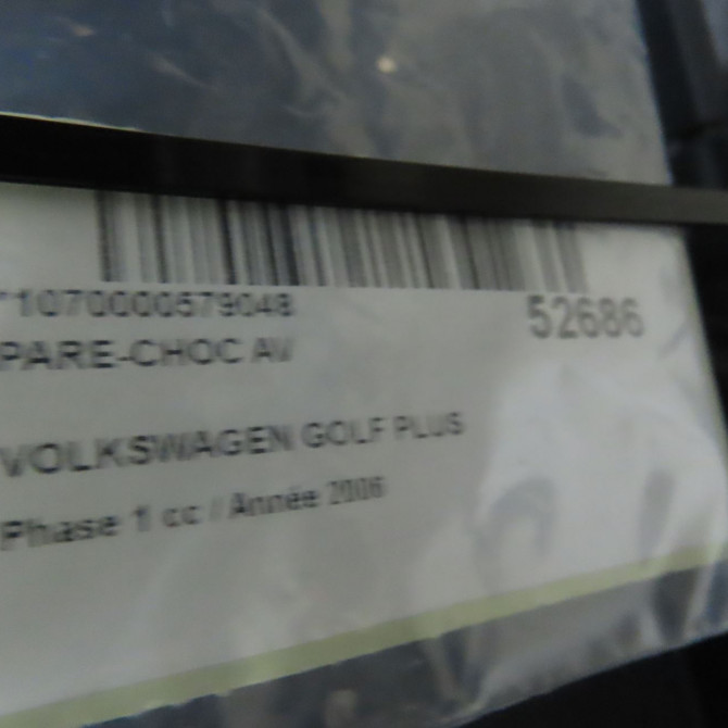 Pare-choc avant occasion VOLKSWAGEN GOLF PLUS Phase 1 03-2005->03-2009 1.9 TDI 105ch 5M0807217EGRU 8