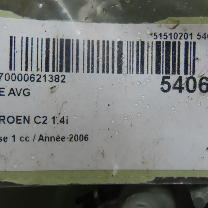 Aile avant gauche occasion CITROEN C2 Phase 1 09-2003->10-2008 1.4i 7840R2 6