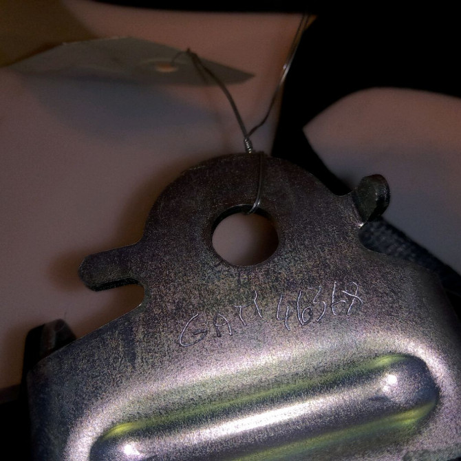 Ceinture arrière droite occasion RENAULT LAGUNA III Phase 1 10-2007->10-2010 2.0 DCI 130ch 888400010R 3