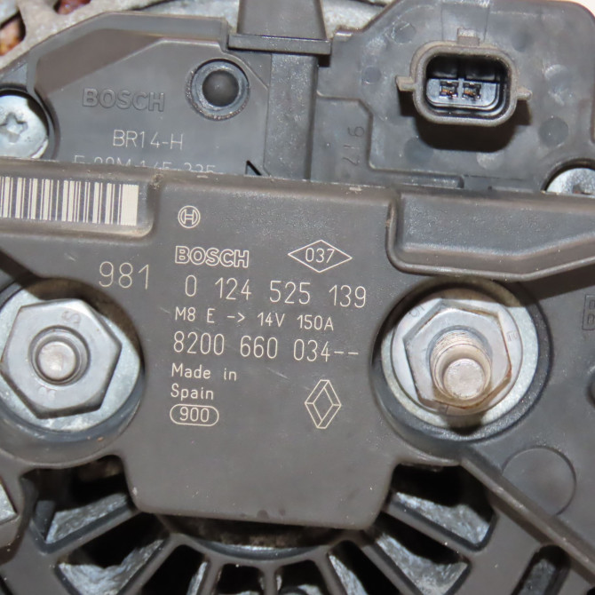 Alternateur occasion RENAULT SCENIC II Phase 2 09-2006->04-2009 1.5 DCI 105ch 231002543R 5