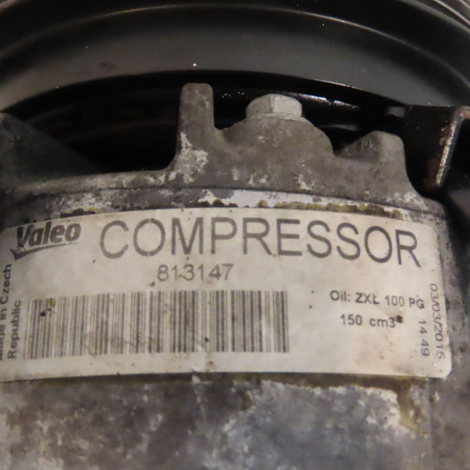 Compresseur air conditionne occasion RENAULT LAGUNA III Phase 1 10-2007->10-2010 1.5 DCI 8200898810 4