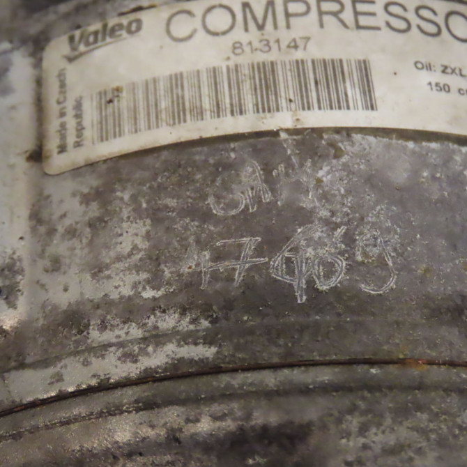 Compresseur air conditionne occasion RENAULT LAGUNA III Phase 1 10-2007->10-2010 1.5 DCI 8200898810 5