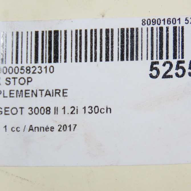 Feux stop supplementaire occasion PEUGEOT 3008 II Phase 1 04-1995->04-1999 1.2i 130ch 9811951080 5