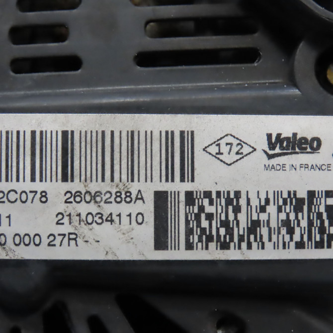 Alternateur occasion RENAULT MEGANE III Phase 1 11-2008->01-2012 1.5 DCI 90ch 231002543R 7