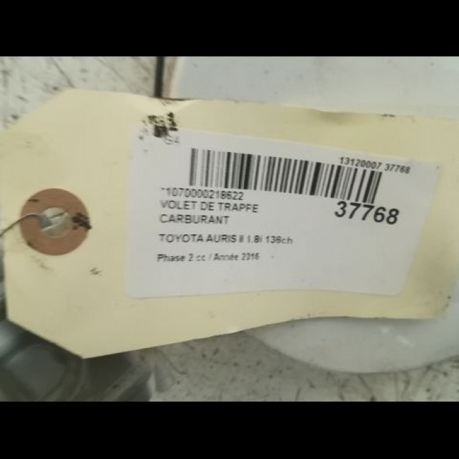 Volet de trappe carburant occasion TOYOTA AURIS II Phase 2 06-2015->... 1.8i 136ch 7735002100 3