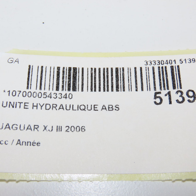 Unité hydraulique ABS occasion JAGUAR XJ III C2C35614 8