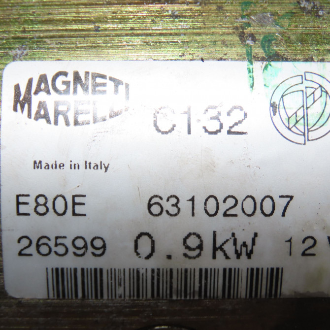 Démarreur occasion FIAT BRAVA I Phase 1 09-1995->12-2001 46429594 5