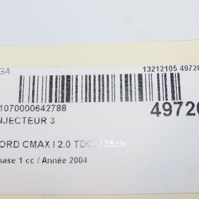 occasion FORD CMAX I Phase 1 09-2003->03-2007 2.0 TDCI 135ch 1373549 4