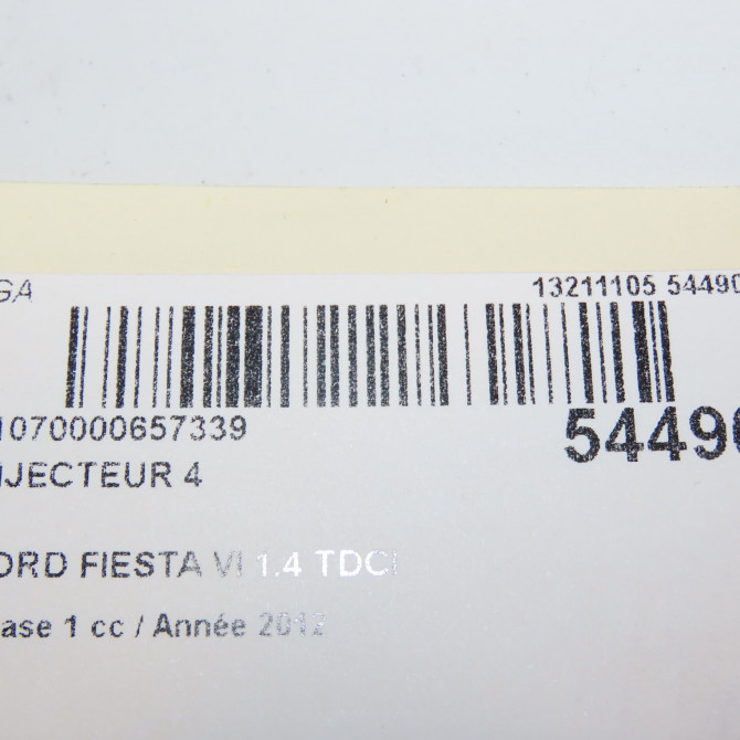 occasion FORD FIESTA VI Phase 1 10-2008->11-2012 1.4 TDCI 70ch 1703287 4