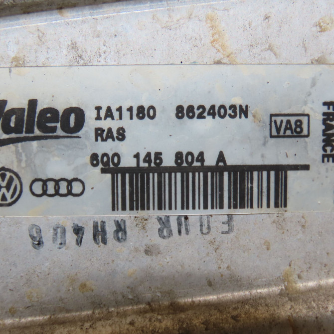 Echangeur air occasion SEAT IBIZA III Phase 2 03-2006->06-2009 1.4 TDI 80ch 6Q0145804A 3