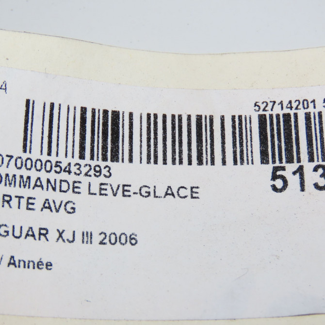 Commande lève-glace porte avant gauche occasion JAGUAR XJ III C2C1407 6