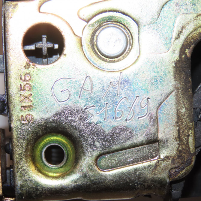 Serrure porte avd occasion RENAULT KANGOO I Phase 1 09-1997->06-2003 1.9 D 55ch 7701044464 3