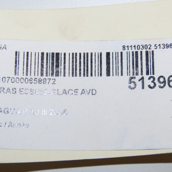 Bras essuie-glace avant droit occasion JAGUAR XJ III C2C1787 3