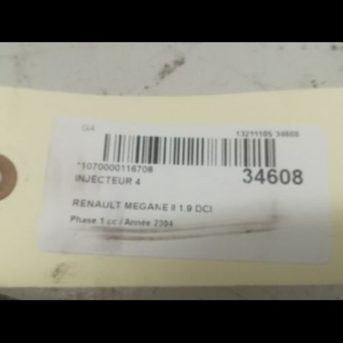 occasion RENAULT MEGANE II Phase 1 09-2003->12-2005 1.9 DCI 120ch 3