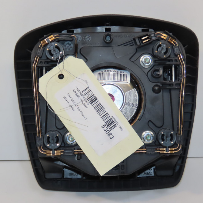 Airbag volant occasion FIAT DUCATO III Phase 1 06-2006->10-2014 735685782 2
