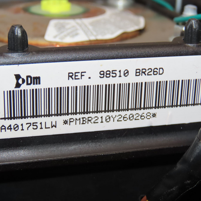 Airbag volant occasion NISSAN QASHQAI I Phase 2 03-2010->04-2014 1.5 DCI 110ch 98510BR26D 5