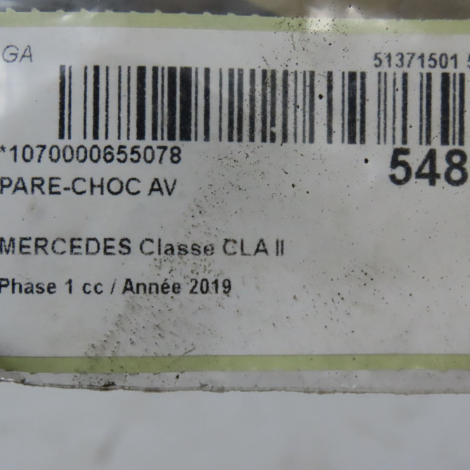Pare-choc avant occasion  11888087009999 8
