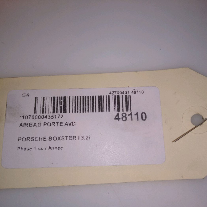 Airbag porte avd occasion 4