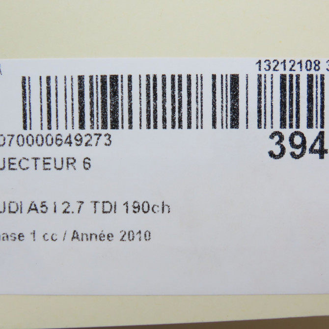 occasion AUDI A5 I Phase 1 07-2007->07-2011 2.7 TDI 190ch 6