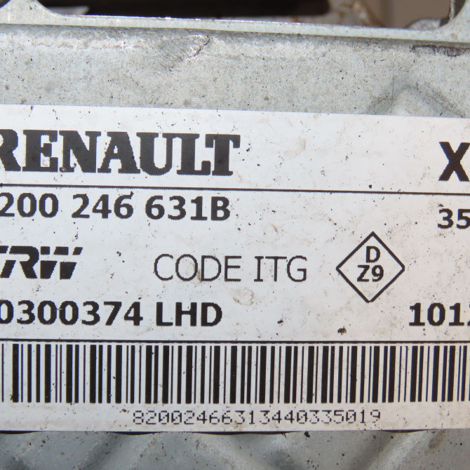 Colonne de direction non assistee occasion RENAULT MEGANE II Phase 1 09-2003->12-2005 1.6 16v 6