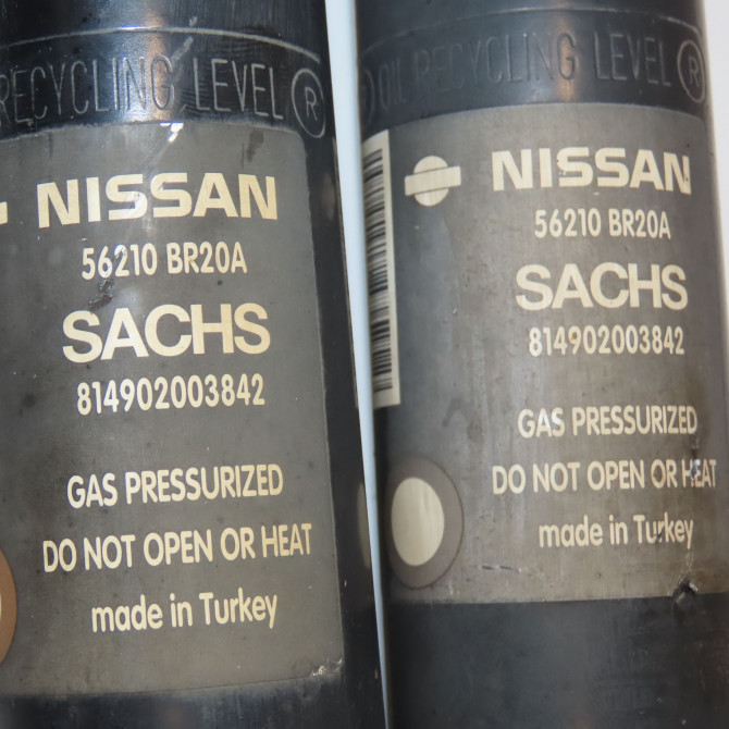 Amortisseur arrière droit occasion NISSAN QASHQAI I Phase 2 03-2010->04-2014 1.6 DCI 130ch E6210EY18A 4