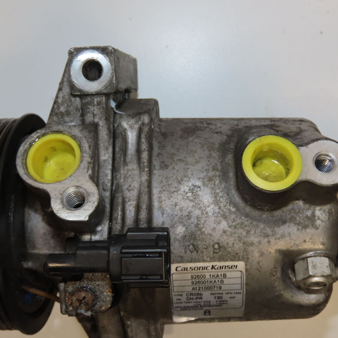 Compresseur air conditionne occasion NISSAN JUKE Phase 1 09-2010->... 1.6i 117ch 926101HC1B 3