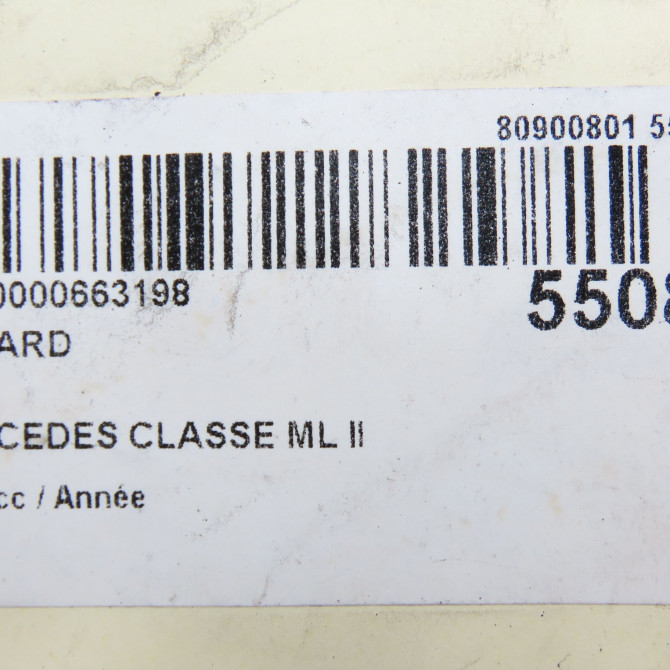 Feu arrière droit occasion MERCEDES CLASSE ML II phase 2 09-2008->06-2011 1669063201 6