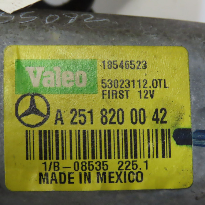 Moteur essuie-glace arrière occasion MERCEDES CLASSE ML II phase 2 09-2008->06-2011 2518200042 4