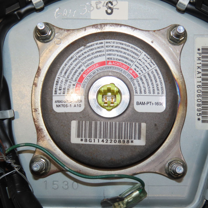 Airbag volant occasion NISSAN JUKE Phase 1 09-2010->... 1.5 DCI 110ch K85101KA3A 5