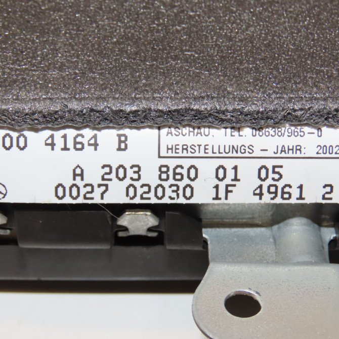 Airbag lateral arg occasion MERCEDES CLASSE C II Phase 1 05-2000->03-2004 3