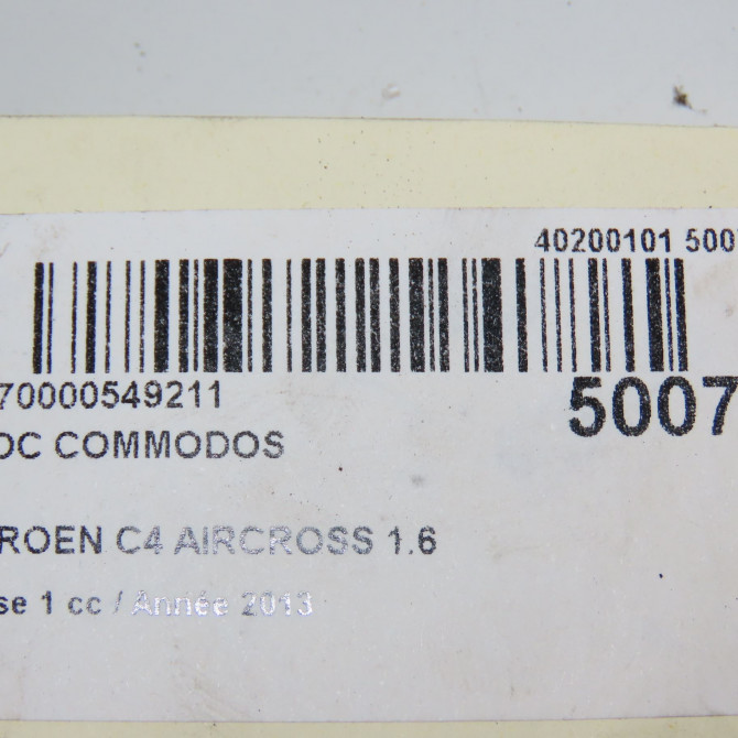 Bloc commodos occasion CITROEN C4 AIRCROSS Phase 1 10-2011->... 1.6 e-HDI 115ch 1608124780 5