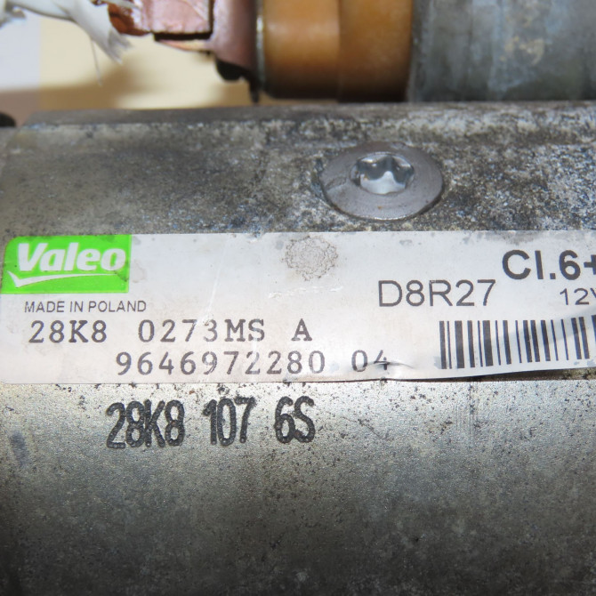 Démarreur occasion CITROEN C4 GRAND PICASSO I Phase 1 10-2006->09-2013 2.0 HDI 138 ch 5802Z5 5