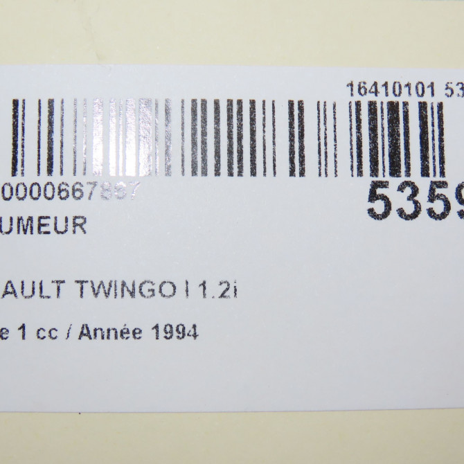 Allumeur occasion RENAULT TWINGO I Phase 1 04-1993->08-1998 1.2i 55ch 6