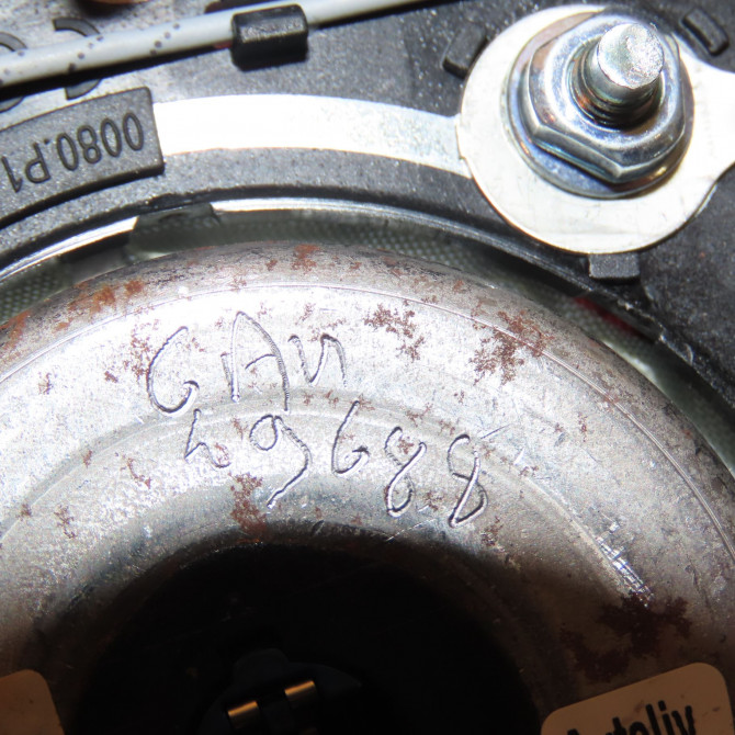 Airbag volant occasion PEUGEOT 2008 Phase 1 01-2013->... 1.2i PURETECH 110ch 98072114ZD 3