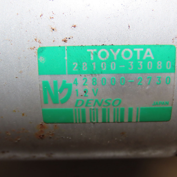 Démarreur occasion TOYOTA AURIS I Phase 1 03-2007->03-2010 126 D-4D 2810033080 6