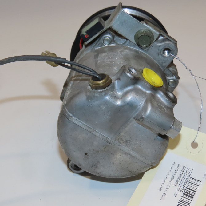 Compresseur air conditionne occasion SUZUKI JIMNY Phase 1 04-1995->04-1999 1.5 D 65ch 9520070CN2 4