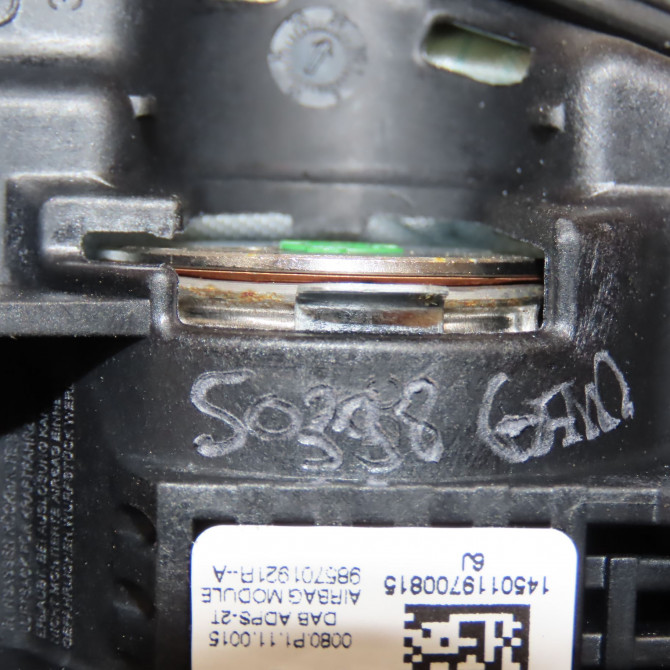 Airbag volant occasion RENAULT SCENIC III Phase 3 04-2013->... 1.6Dci 130ch 985701921R 6