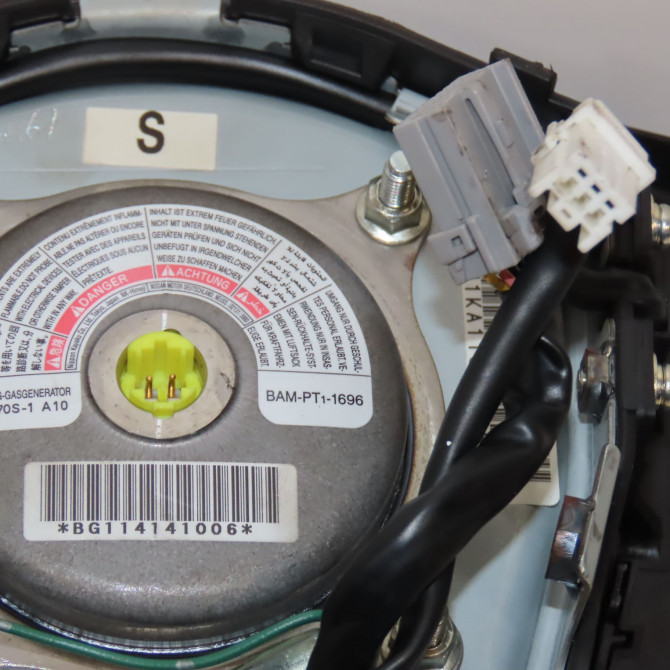 Airbag volant occasion NISSAN JUKE Phase 1 09-2010->... 1.5 DCI 110ch K85101KA5A 3