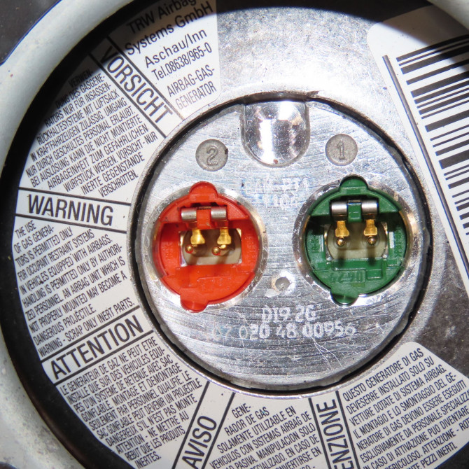 Airbag volant occasion AUDI A6 III Phase 1 05-2004->10-2008 3.0 V6 233ch 4F0880201BK6PS 3