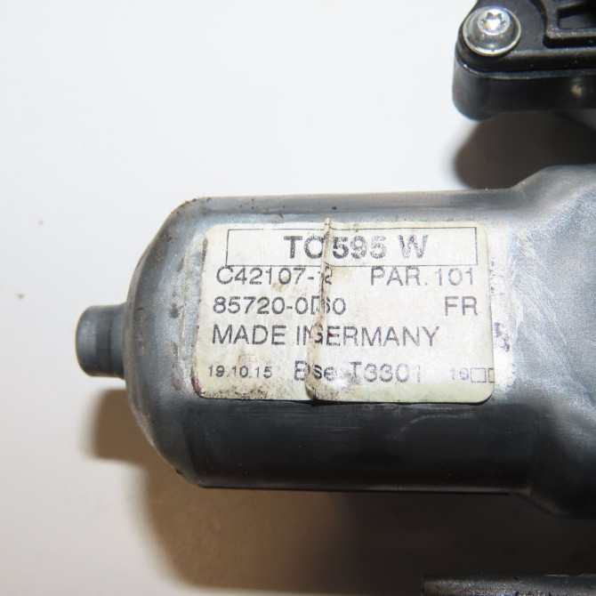 Mecanisme+moteur leve-glace avg occasion TOYOTA YARIS III Phase 2 06-2014->... 1.5i 100ch hybride 698200D440 4