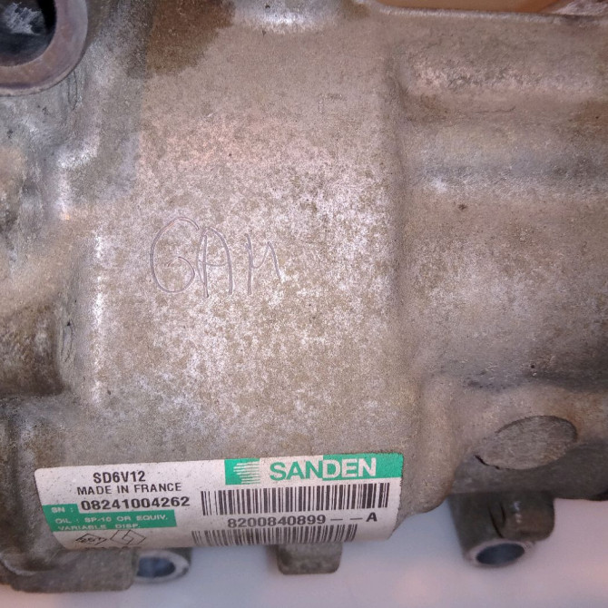 Compresseur air conditionne occasion DACIA SANDERO I 8200840899 4