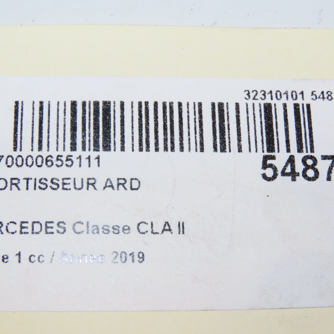 Amortisseur arrière droit occasion  177326080028 8