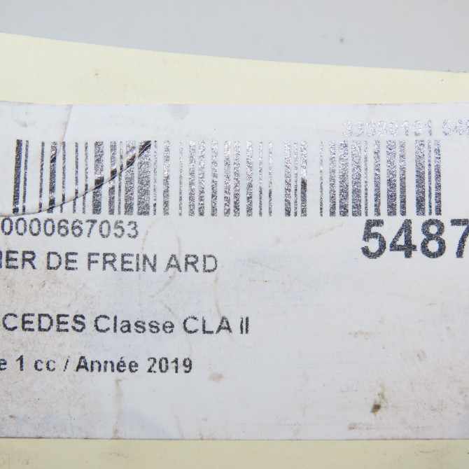 Etrier de frein arrière droit occasion  2474234600 7