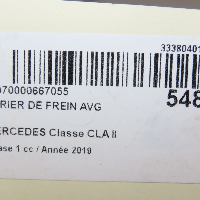 Etrier de frein avant gauche occasion  2474216900 6