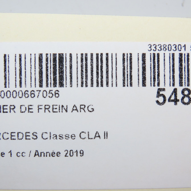 Etrier de frein arrière gauche occasion  2474234500 7