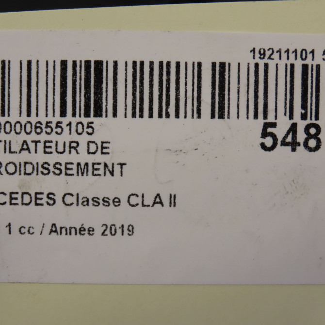 Ventilateur de refroidissement occasion  2479060200 6