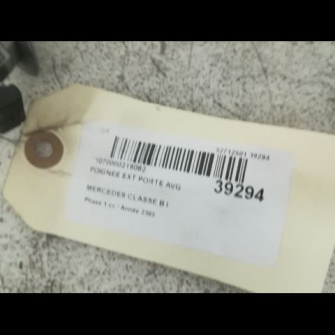 Poignee ext porte avg occasion MERCEDES CLASSE B I Phase 1 06-2005->04-2008 B200CDI 140ch 1697660101 2